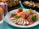 鶏胸肉のコンフィ 梅肉風味のヴィネグレット添え