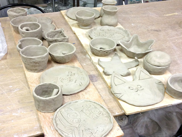 手びねり、タタラ体験コース金沢でこだわりの作品を作りたいならこのコース。所要時間...