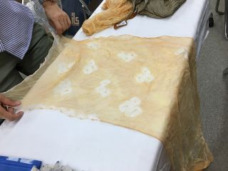 絞りのスカーフの作品例☆