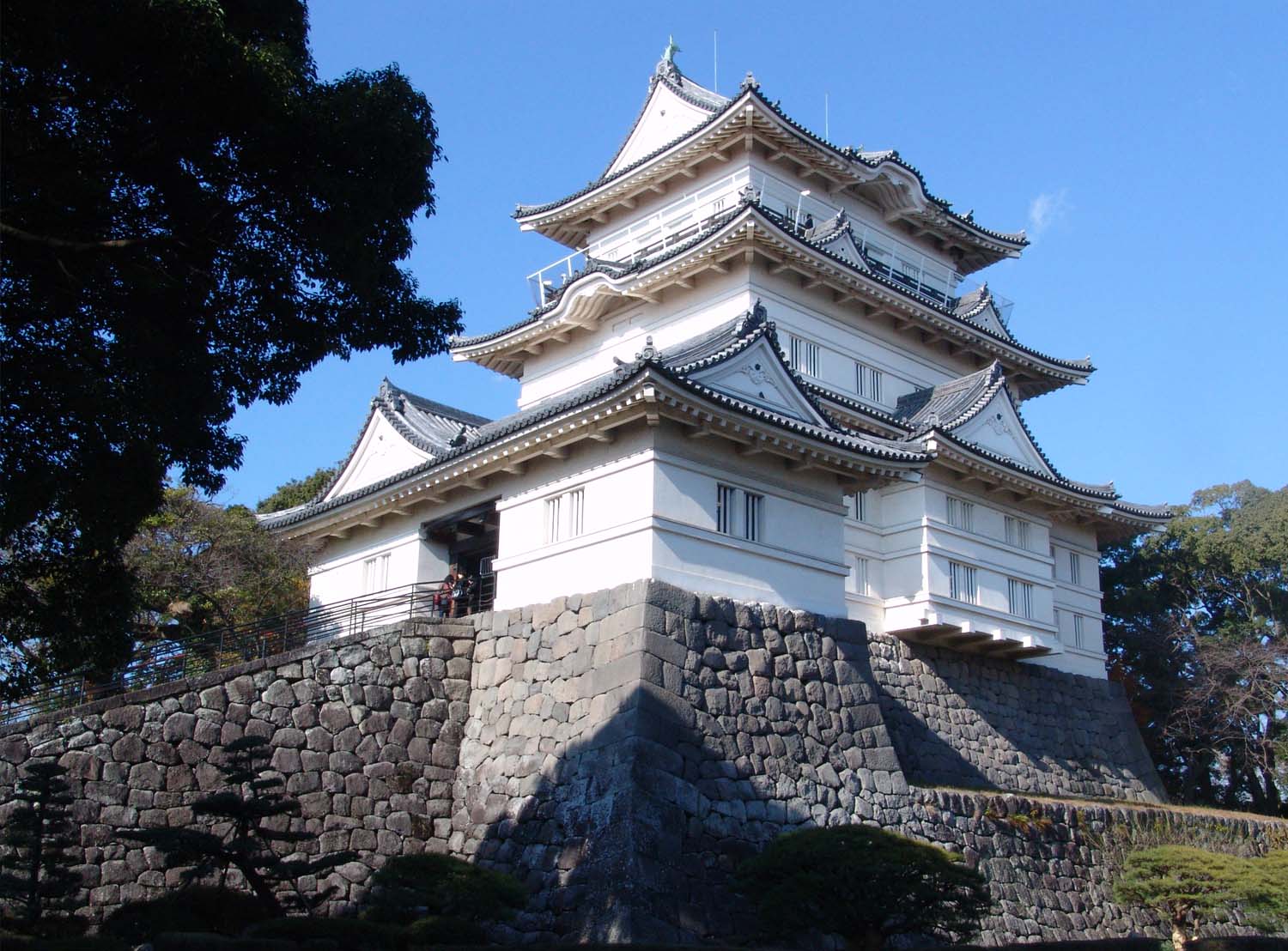 リニューアルして大人気の小田原城