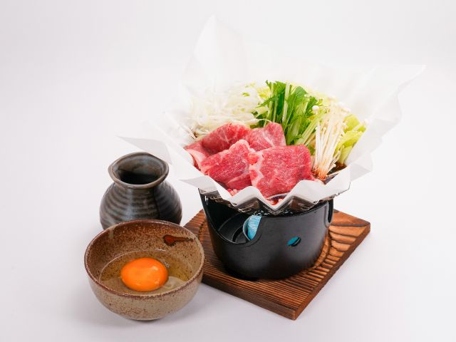 上質な味わいの相州牛をすき焼きでお楽しみください!