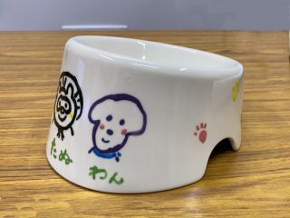 全体の大きさは16cmです。器は傾斜になってます。