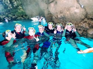 【地域共通クーポン対象】青の洞窟探検シュノーケル