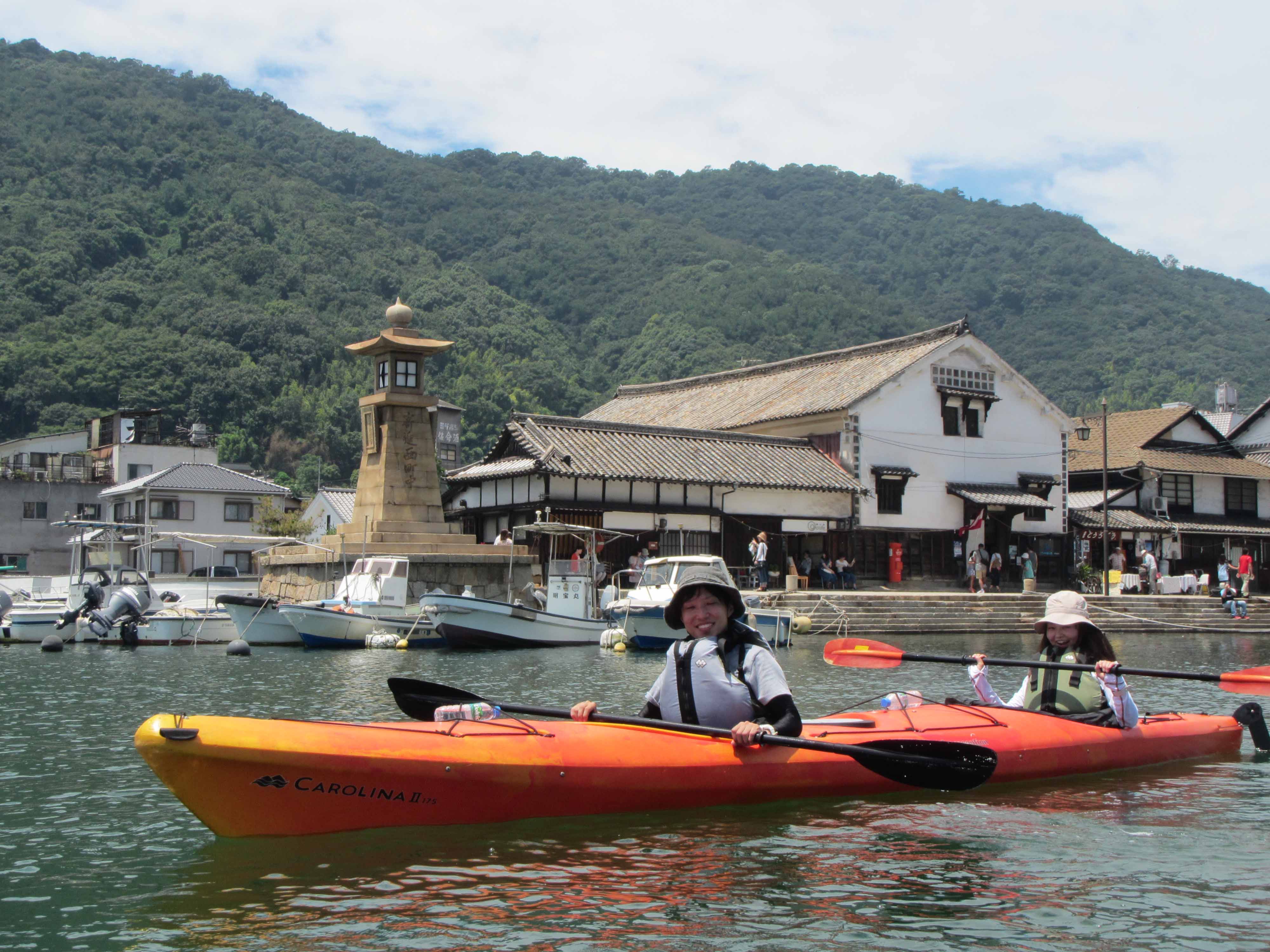 瀬戸内海国立公園「鞆の浦」をシーカヤックで半日体験。