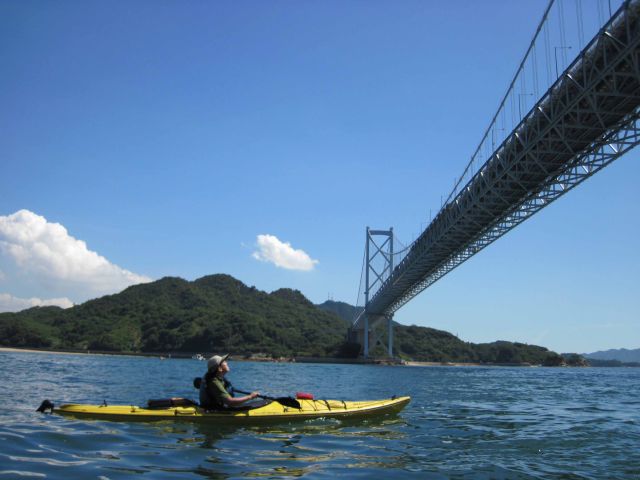 しまなみ海道コースは、「因島大橋」へも。集合は尾道駅や向島になります。