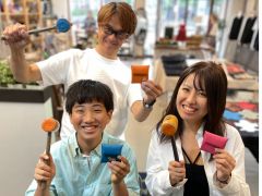 素敵な笑顔、素敵な家族、素敵なオリジナル