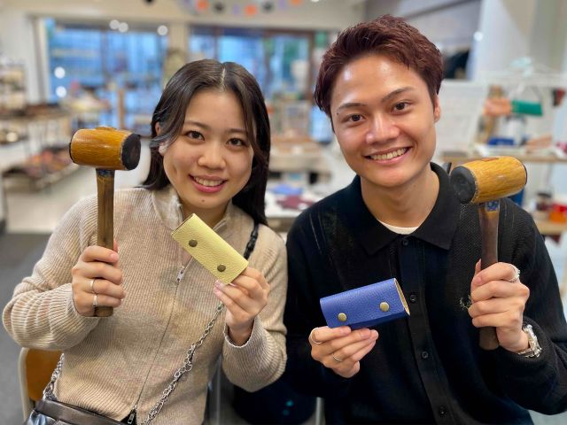 新しい店で、思い思いのキーケースを作りませんか?