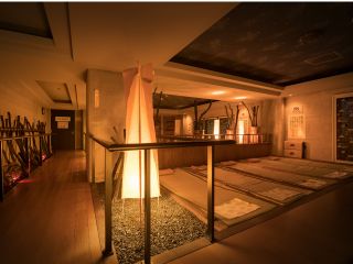 のんびりチャコールバーデンで楽しむ