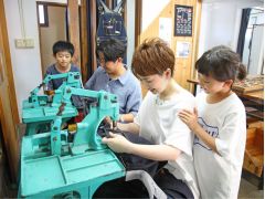 力を込めて踏み込む!