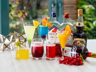 種類豊富な飲み放題付き