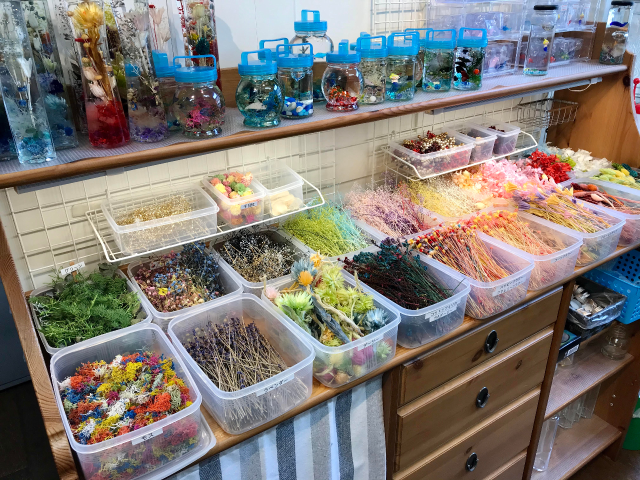 好きなお花が選べます。