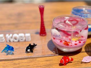 スタンダードプランに300種類から選べる可愛いガラス細工1個付