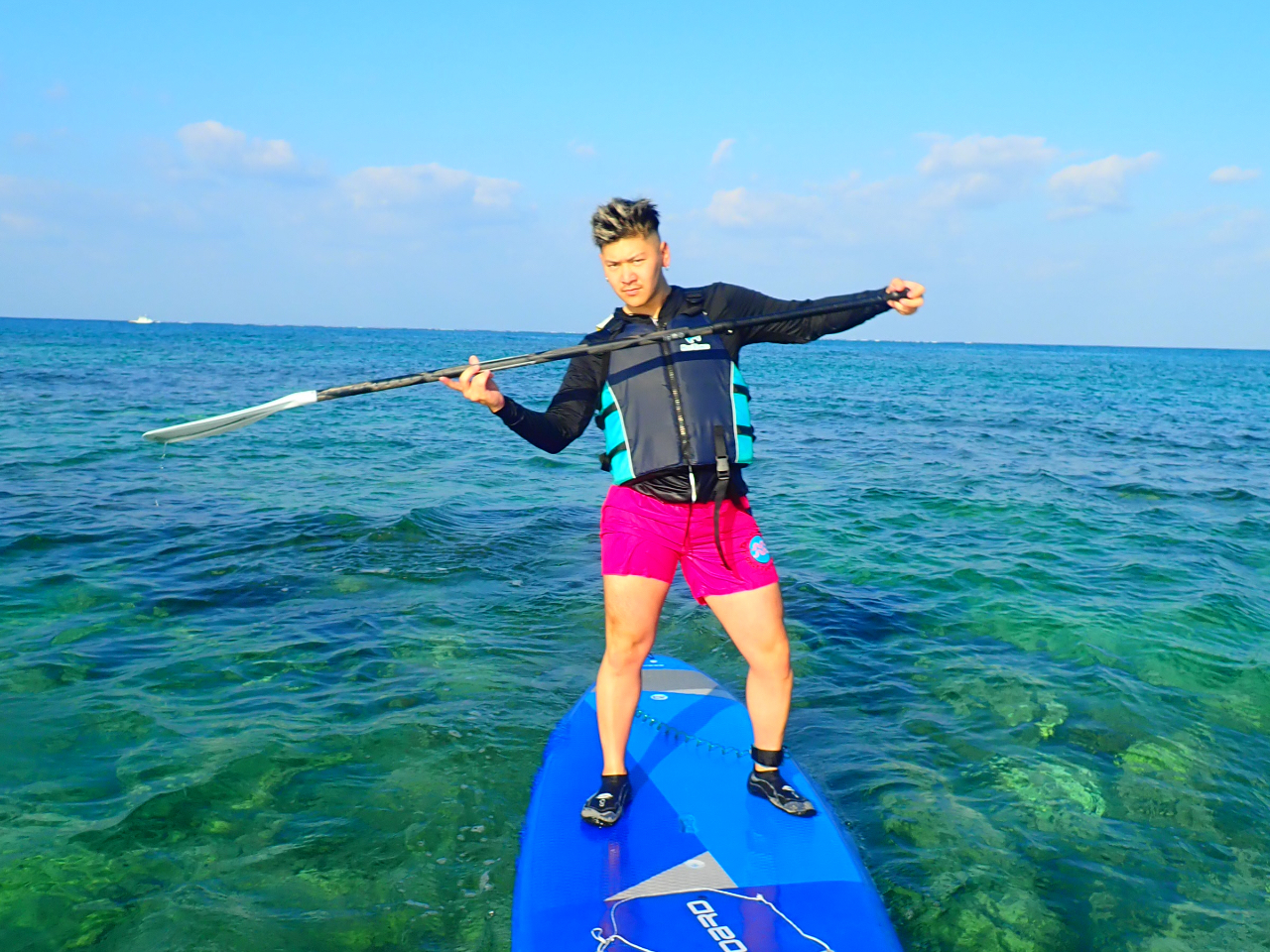 SUPの扱いに慣れてきた!