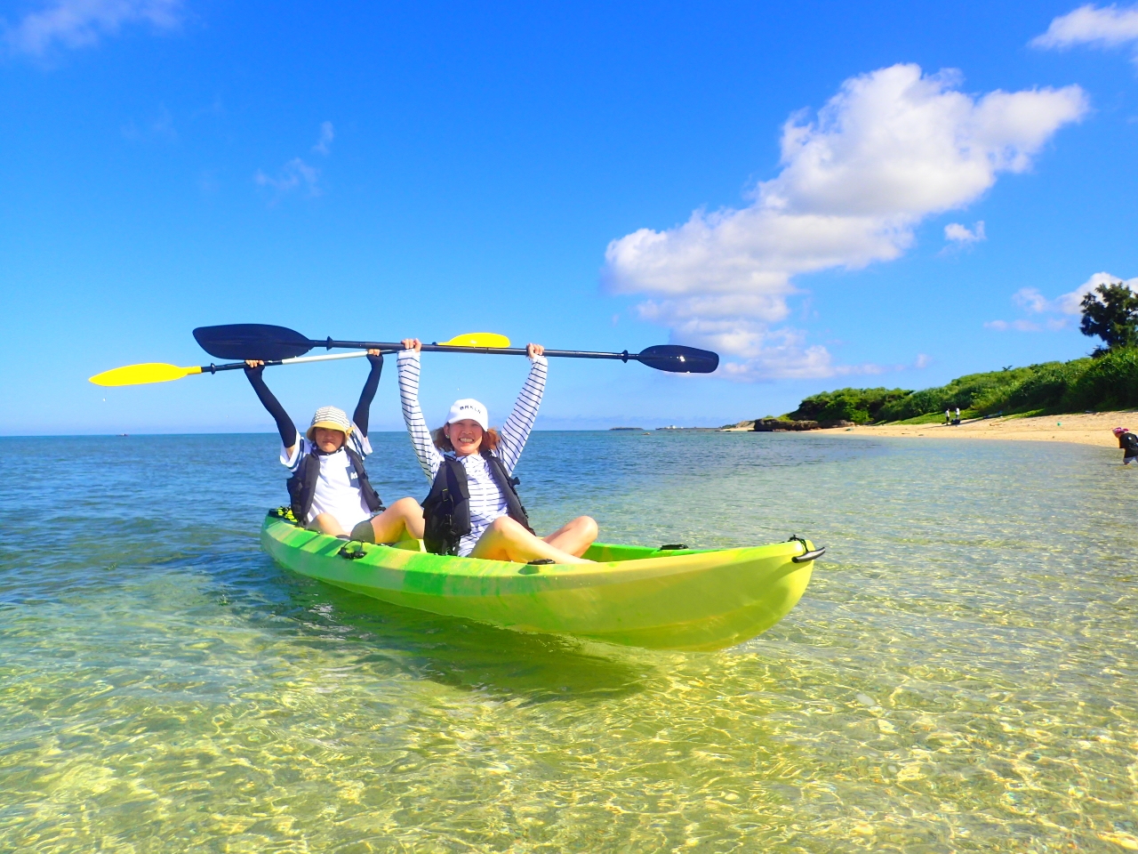 初めての方でも簡単シーカヤッククルーズ