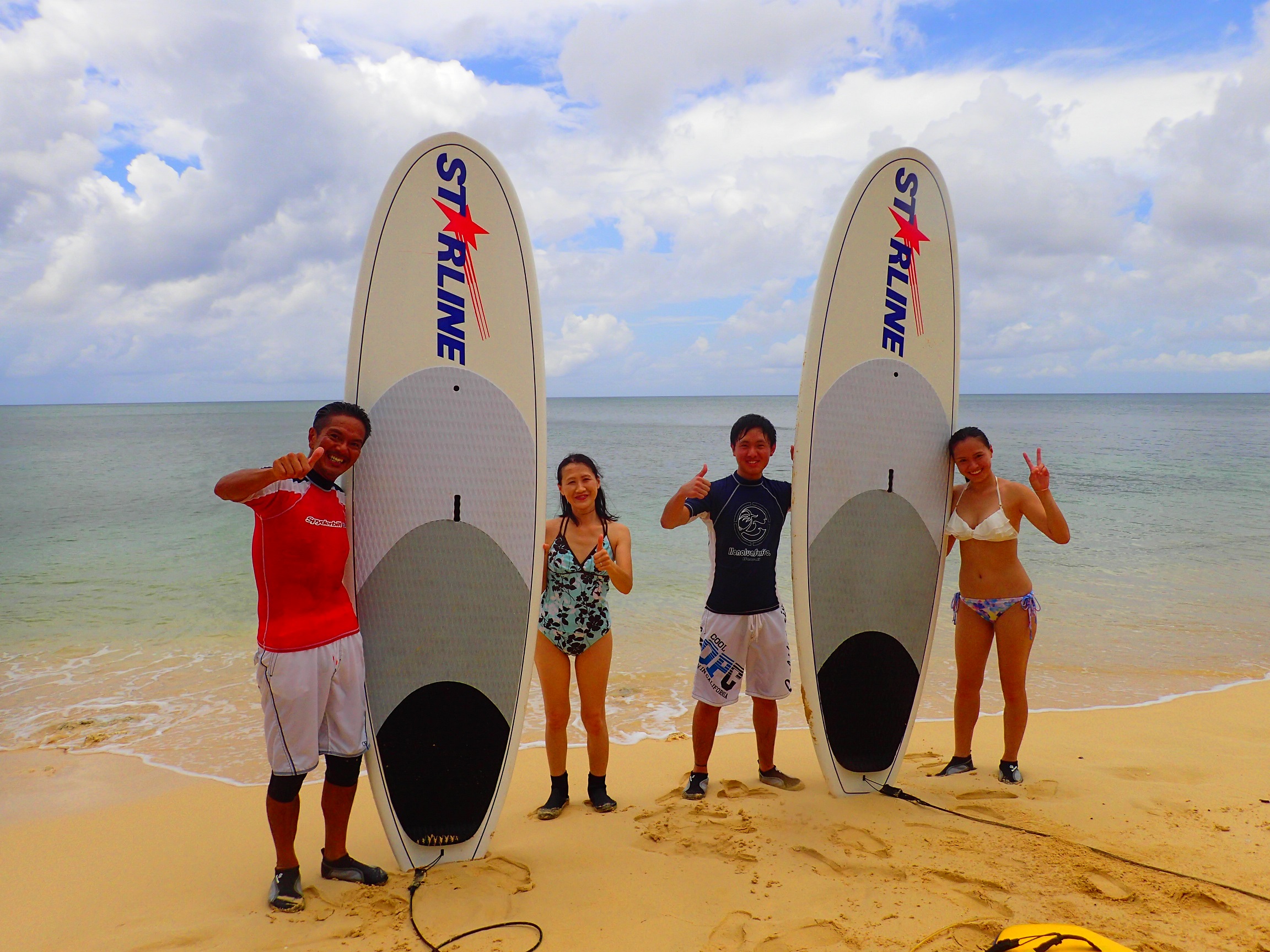 体験前にガイドが乗り方のコツ、注意事項を丁寧にご案内します。