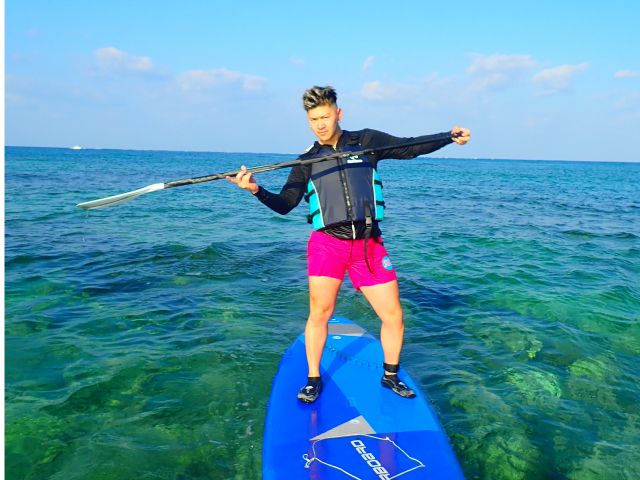 SUPの扱いに慣れてきた!
