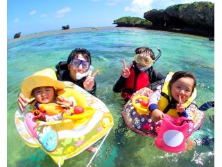 2歳〜 ちびっこ浮き輪と箱メガネで大興奮♪