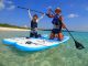 沖縄の海はやっぱり綺麗!目線が高いSUPは最高の景色に出会えますよ!