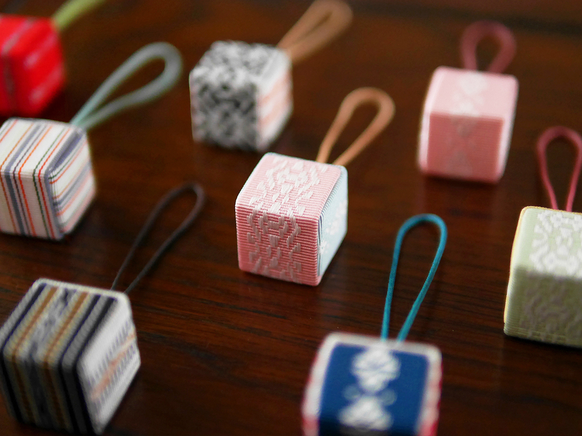 博多織*オリジナルの鈴箱作り*