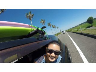 surfポイントまで最短5分!空港からも5分!車で送迎無料!