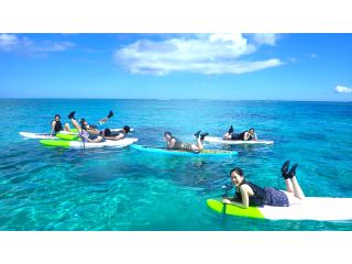 グループ割引 5名様以上 Sup シュノーケリングツアー 150分 美ら海水族館 古宇利島近くでワイワイ海 遊び 社員旅行 学生卒業旅行 仲良し友達グループなど団体様におすすめ Sup クリアカヤック Nice Time Okinawa じゃらん遊び体験