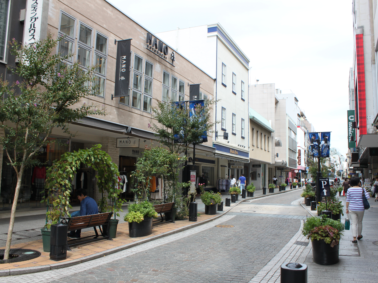 元町通りに面したお教室です