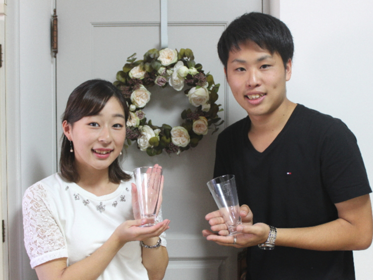 素敵なグラスが出来ました!