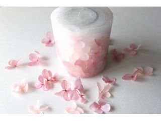 1組限定 可愛いお花を閉じ込めて フラワーキャンドル体験 お茶付き 女性 おひとりさまにもおすすめ エレガントガラスワーク元町 じゃらん遊び体験