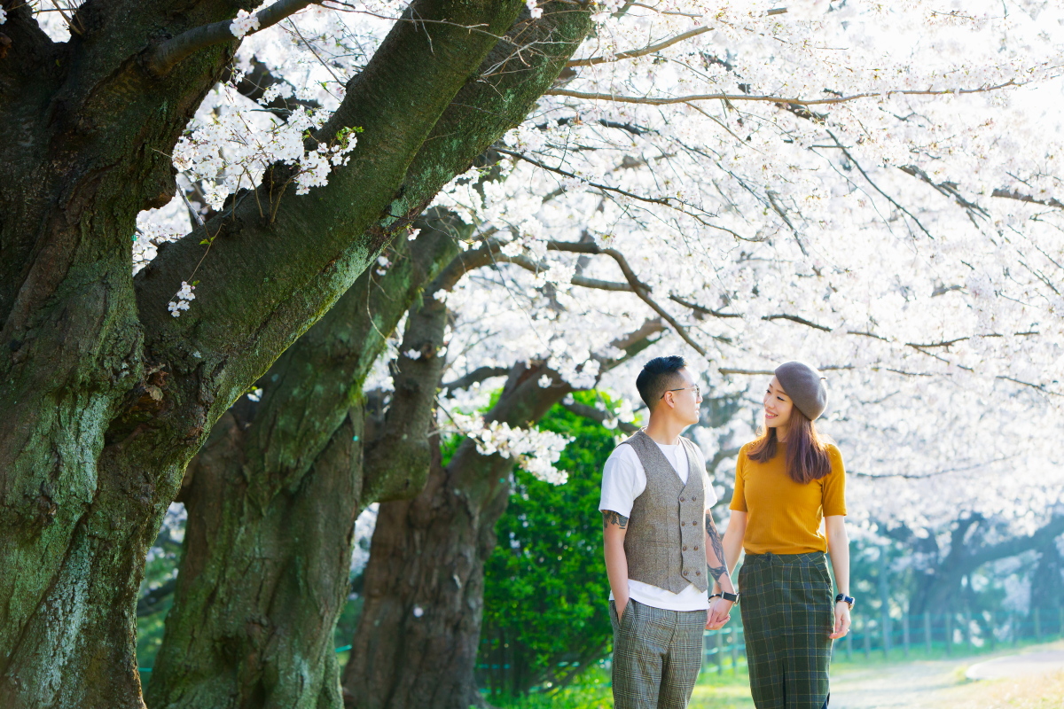 【カップル&夫婦記念撮影!写真枚数250枚以上!】舞鶴公園限定!自撮りと違う仕上...