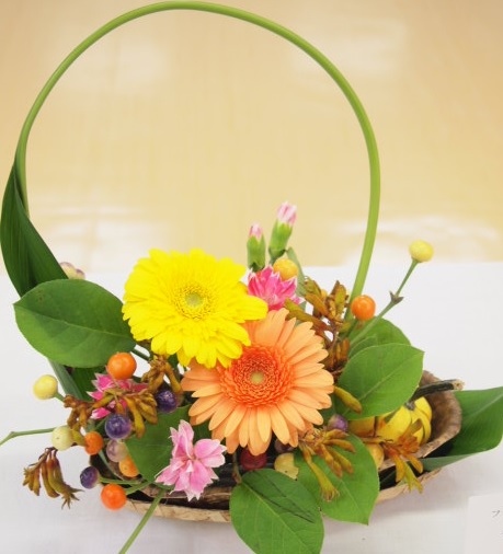 【午後の部】生花アレンジ体験