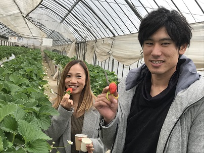 12月お客様お写真 高設風景