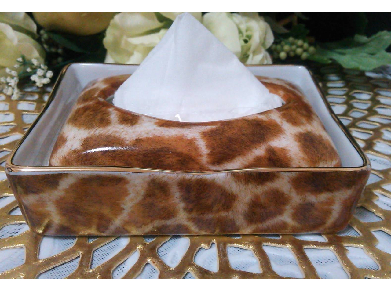 ポケットティッシュBOXも素敵なインテリアですね