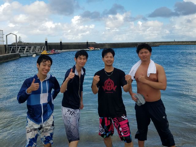 想像以上に体力消耗しますが記念の一枚!