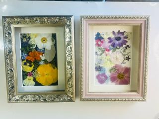 変色しない押し花額づくりが体験できます