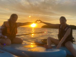 1日の終わりを感じる瞬間。来てよかったと思える瞬間です。