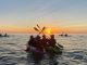 海面に沈む夕陽は『最高の沖縄の思い出』
