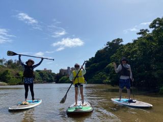 マングローブリバーをSUPで楽しむ。思い出に残る写真をパシャリ!