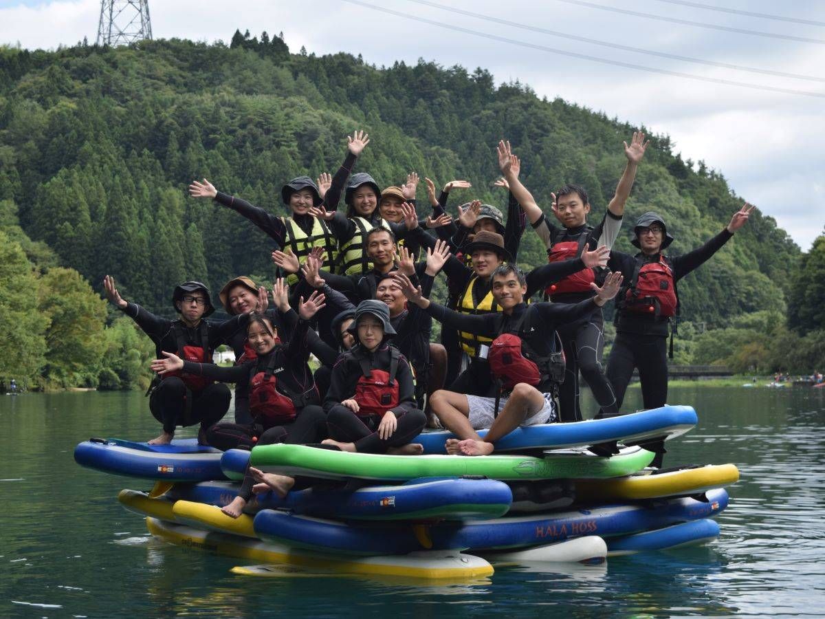 R-LABOのSUPは遊び方無限大!色んな事に挑戦してみましょう!