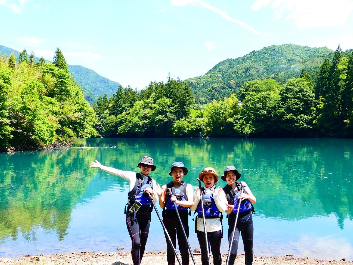 四万湖スタートポイントからの景色です!