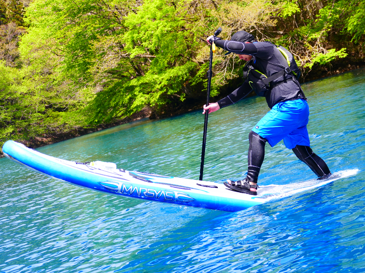 �t���[�X�^�C��SUP�ŃJ�b�R�C�C�Z�ɂ��`�������W�I