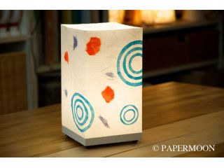 和紙で作る四角いあんどん