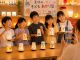 最後はみんなで点灯式!完成と笑顔が溢れます!