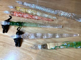 キラキラのガラスペン(完成品)