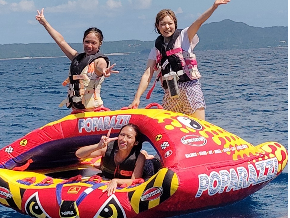 ビーチでは他のマリンスポーツも充実してますのでぜひこの機会にファイブオーシャンにお越し下さい。