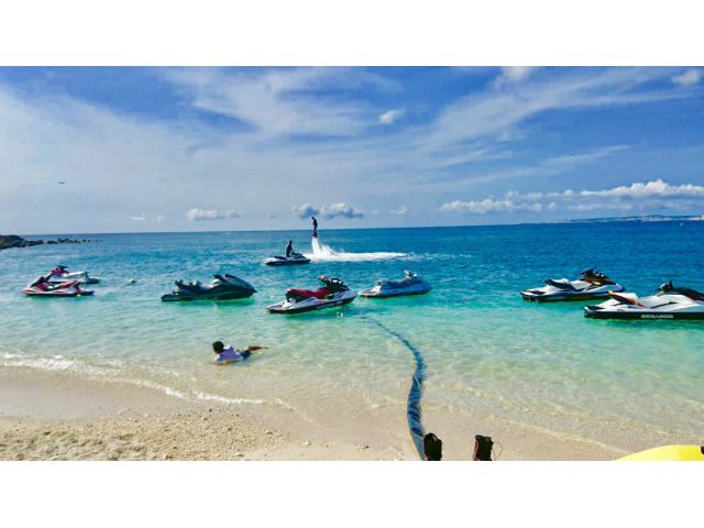 ジェットスキー 乗り放題(操縦不可)2名様いっきに乗れます。