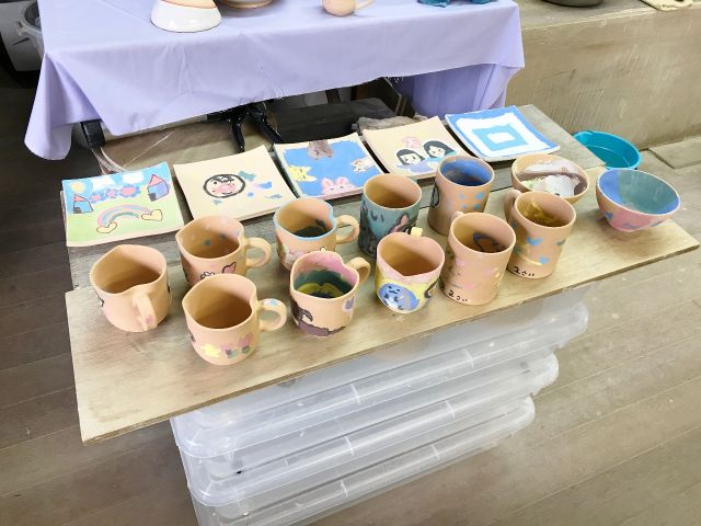 萩焼絵付け体験