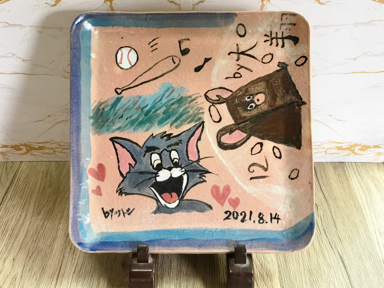 萩焼 絵付け体験