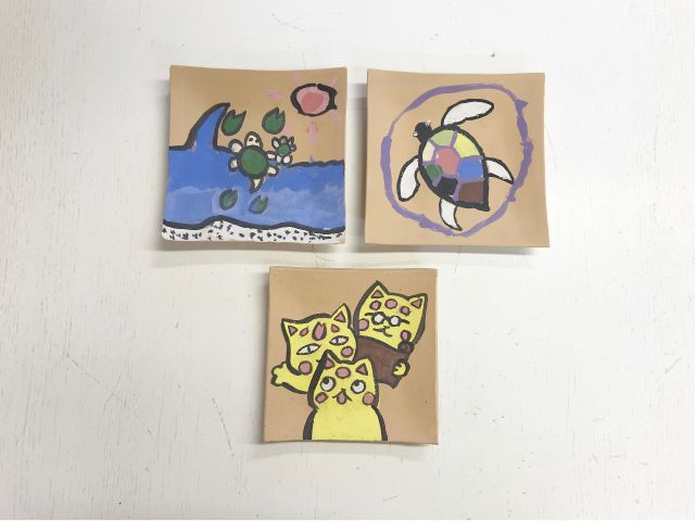 萩焼 絵付け体験