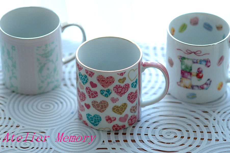 【ポーセラーツ体験プラン】2時間でオリジナルマグカップ、プレートを作ろう♪