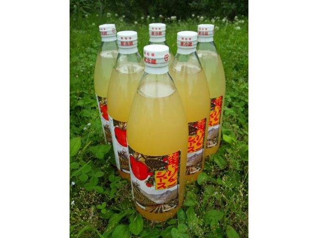 りんごジュースも販売しております♪